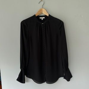 Joie Black, 100% Silk blouse sz S
